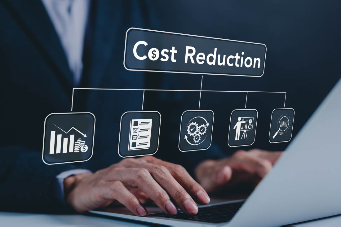 An IT person working on cost reduction for IT cost optimization.